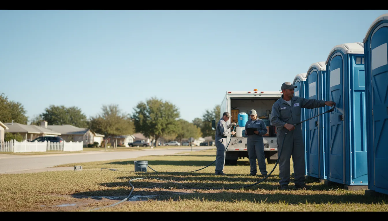 Long-Term Portable Toilet Rental in Morrow, GA near me